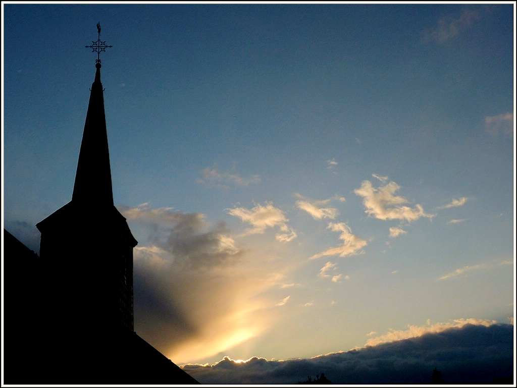Der Himmel am 19.02.2011 in Erpeldange. (Jeanny)