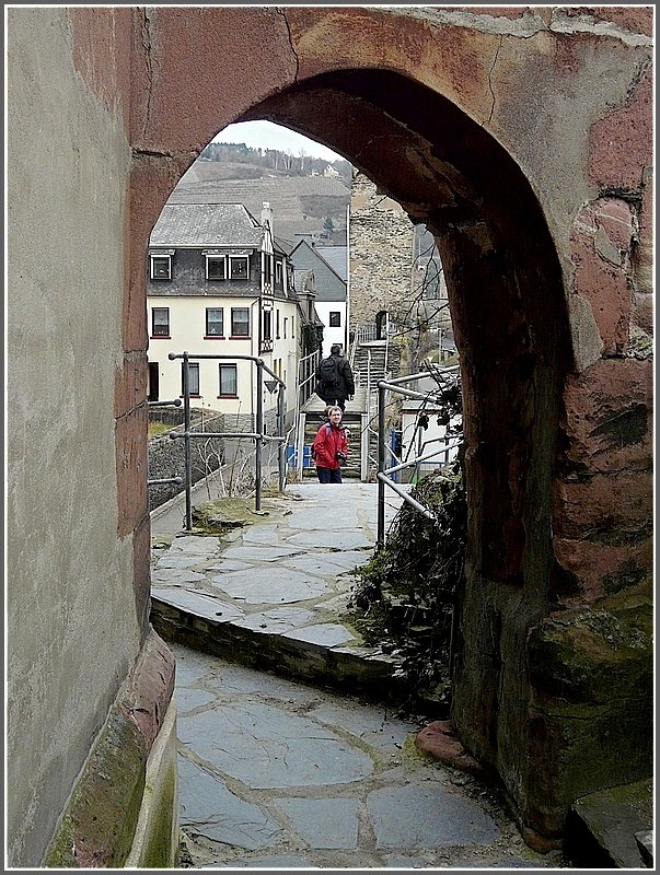 Touristen in Oberwesel. 19.03.10 (Jeanny)