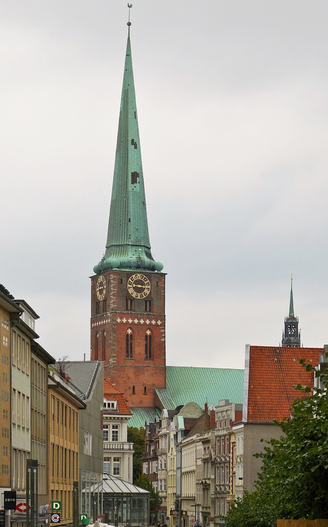 . Die Jakobikirche in Lbeck. 20.09.2013 (Hans)