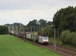 Lineas Lokomotive 186 449-5 (91 80 6186 449-5 D-Rpool) Talstrae, Ibbenbren 16-09-2021.