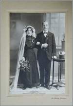 Das Hochzeitsbild meiner Groeltern von 1916.