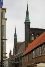. Die Trmchen des Lbecker historischen Rathauses. 20.09.2013 (Hans) 