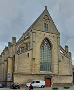 Das Franziskanerkloster in Maastricht von der Straßenseite aus gesehen. 11.2022