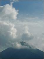 Ein Vulkan in der Schweiz? Der Niesen fotografiert am 28.07.08.