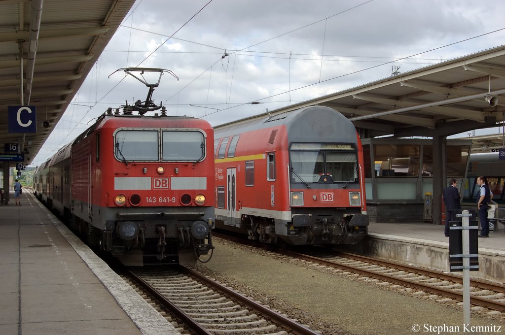 143 641-9 mit der RB14 (RB 18915) nach Berlin-Sch�nefeld Flughafen in Berlin-Lichtenberg. 18.06.2011