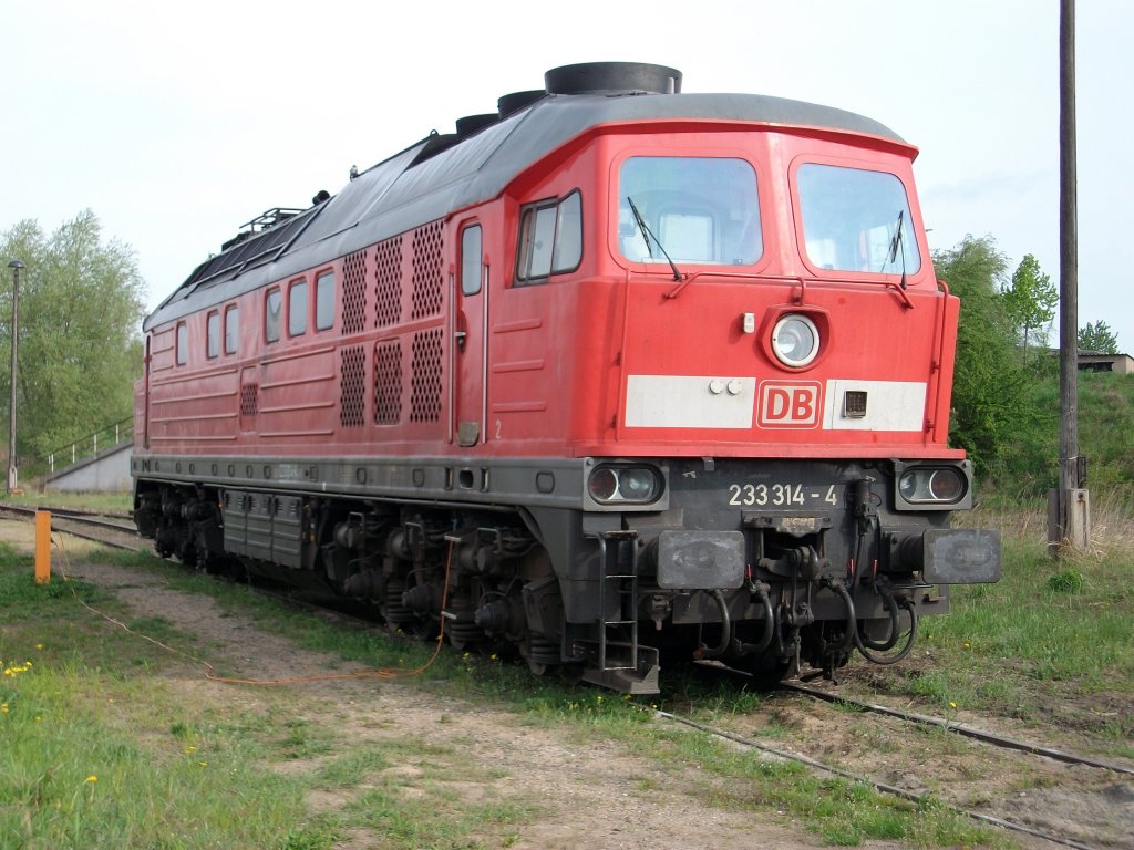 233 314 am 01.Mai 2010 auf der Ladestra�e von Angerm�nde.