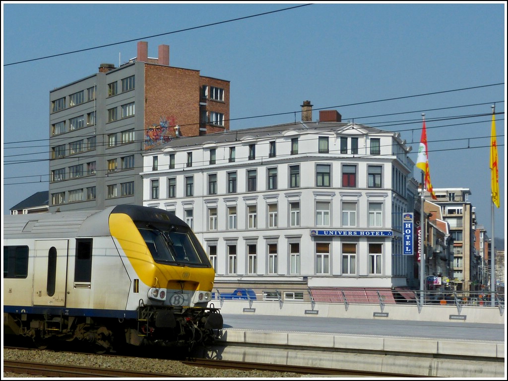 Ankunft eines ICa in Liège Guillemins. 23.03.2012 (Jeanny)
