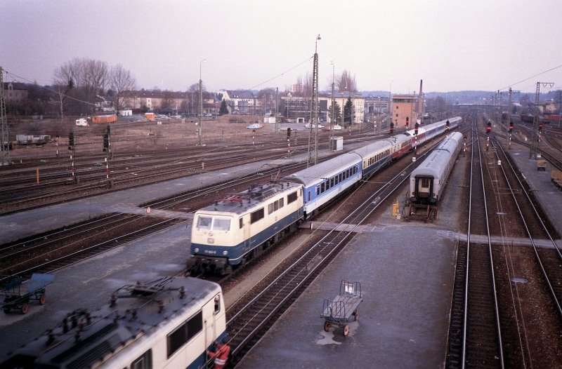 Ein Mittag in Rosenheim M�rz 1989.