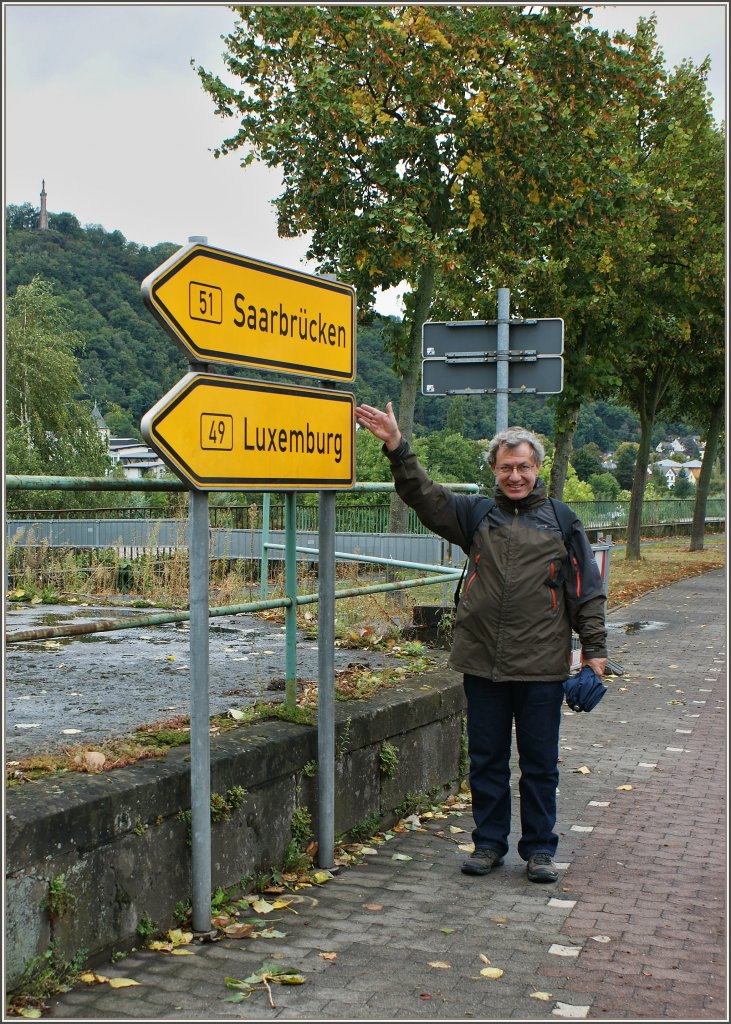 Fr Stefan ganz klar:hier geht es nach Luxembourg!
(25.09.2012)