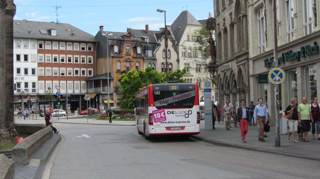 Mercedes-Citaro II in Trier an der Porta Nigra.