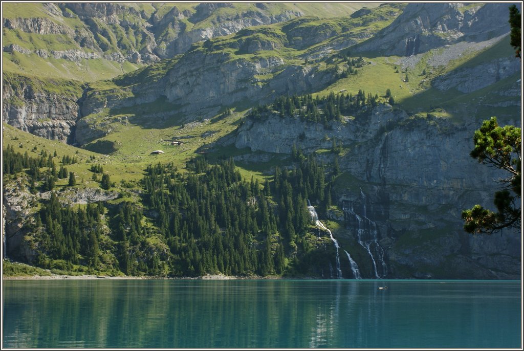 Morgenstimmung am Oeschinensee am 22.08.2011
