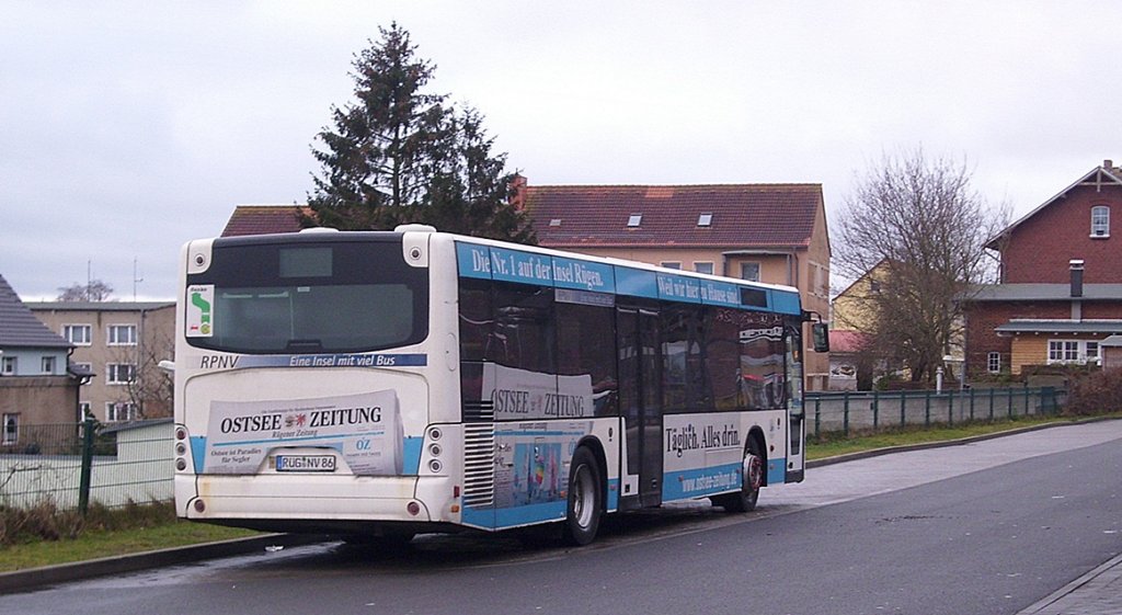 Neoplan Centroliner Evolution der RPNV in Sassnitz. 

