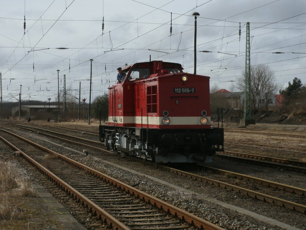 PRESS 112 565 unterwegs am 15.M�rz 2011 in Bergen/R�gen.
