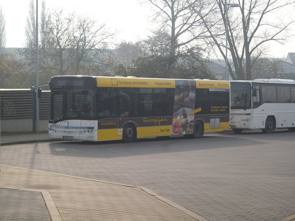 Solaris Urbino 12 der RPNV in Bergen.

