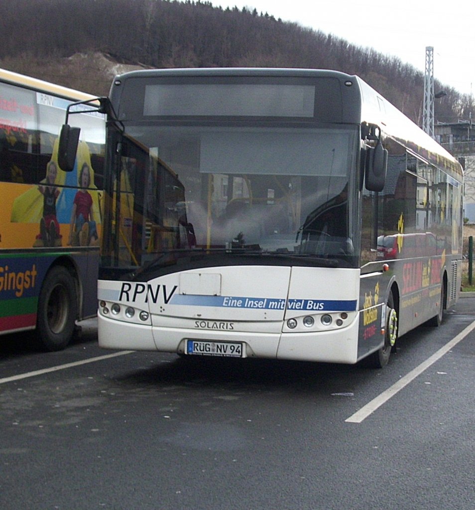 Solaris Urbino 12 der RPNV in Sassnitz.