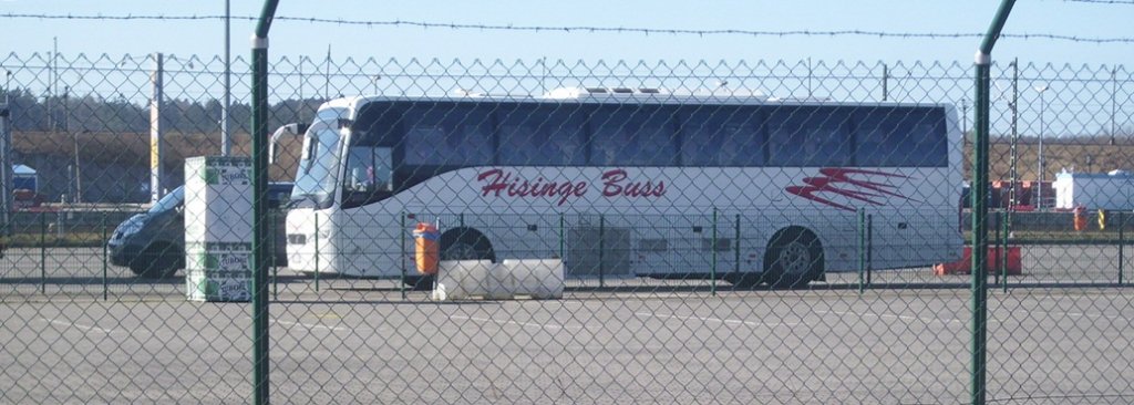 Volvo 9700 in Mukran.