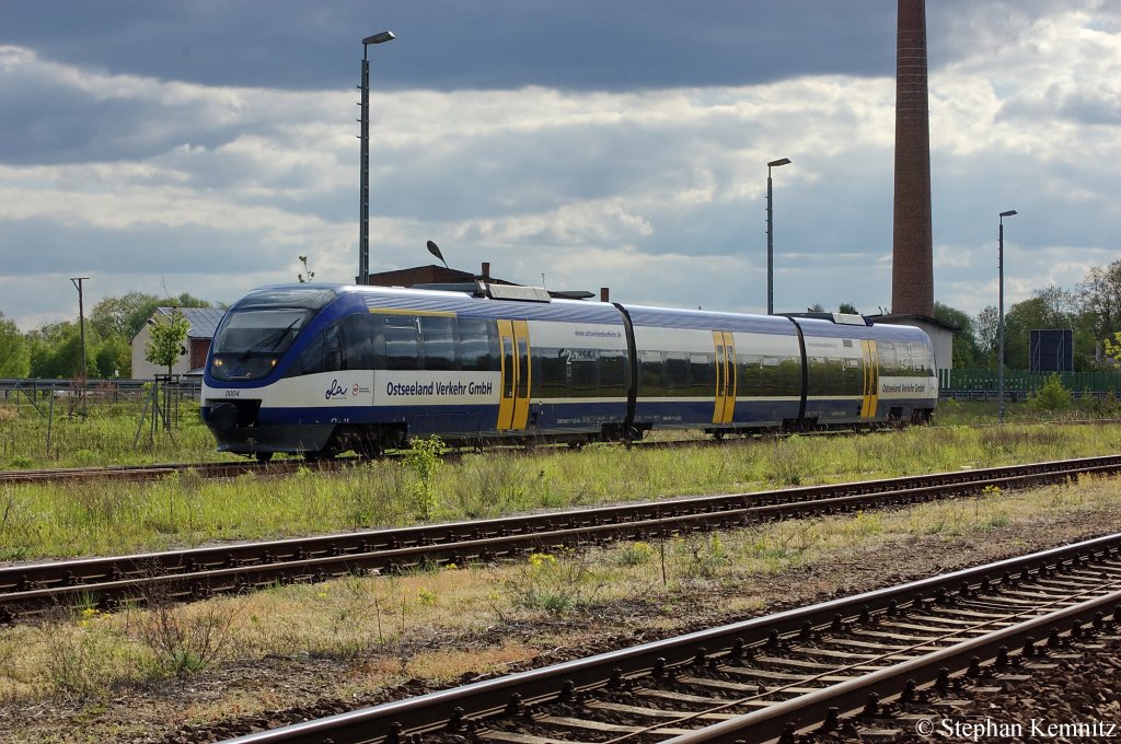 VT 0004 OLA als MR51 (MR 68934) aus Brandenburg Hbf in Rathenow. 03.05.2011