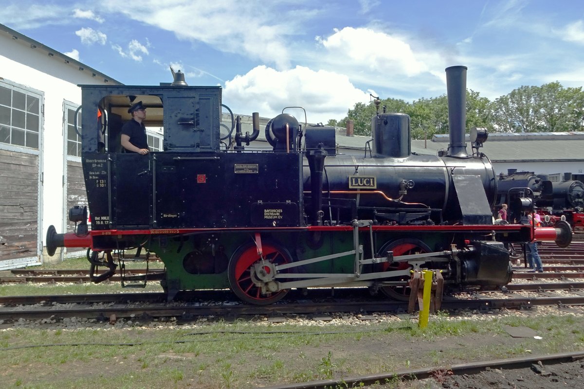 Am 1 Juni 2019 geniesst 88 993 LUCY die Sonnenschein ins BEM in Nördlingen.