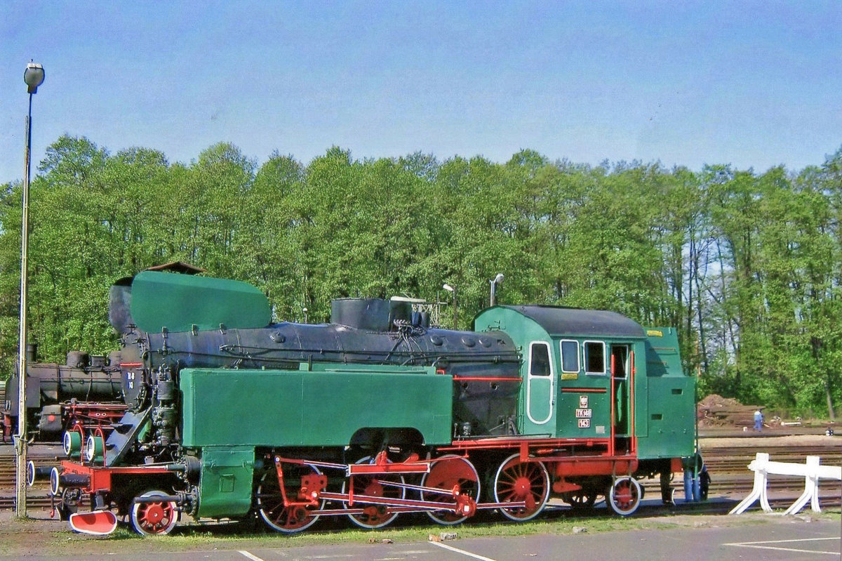 Am 1 Mai 2011 steht TKt 48-143 rühig in Wolsztyn.