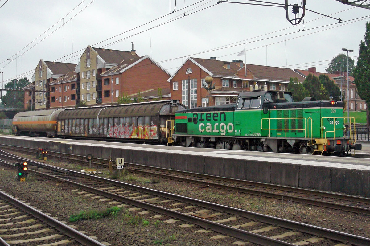 Am 14 September 2015 rangiert 399 in Hässleholm.