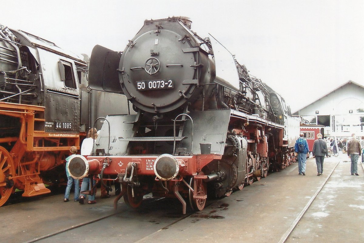 Am 2 September 2012 steht 50 0073 bei der VSM ins Bw Beekbergen.