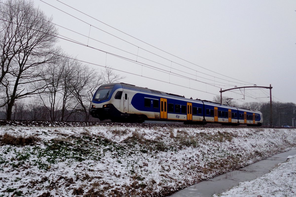 Am 24 Jänner 2019 durcheilt 2213 Tilburg Oude warande.