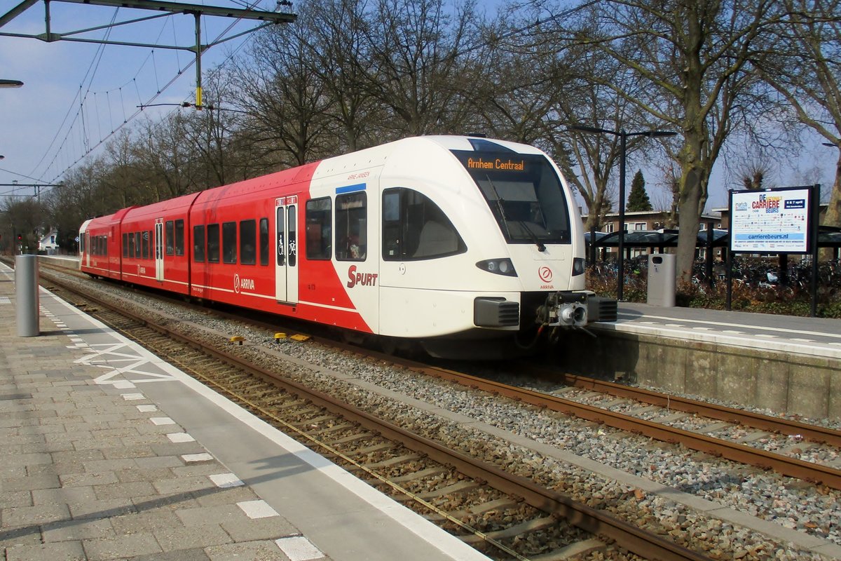 Am 25 März 2018 verlässt Arriva 388 Zevenaar.