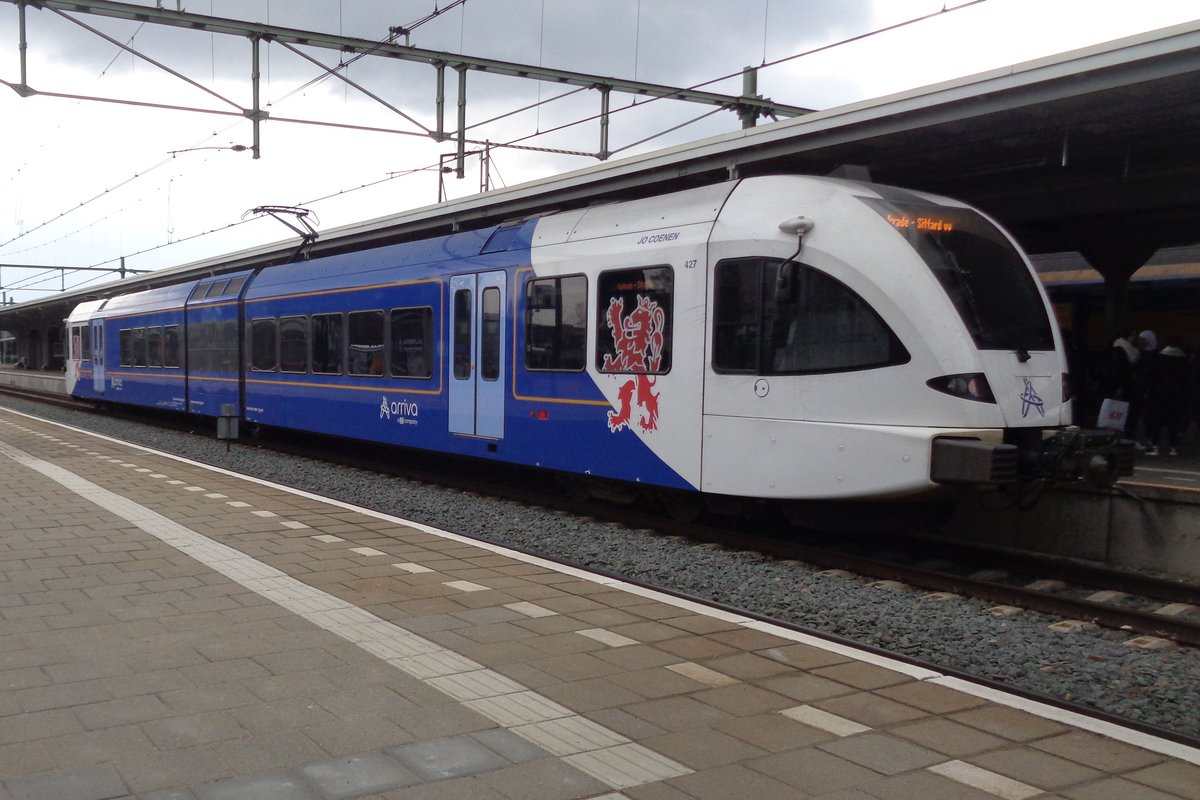 Arriva 427 steht am 13 April 2019 in Sittard. 