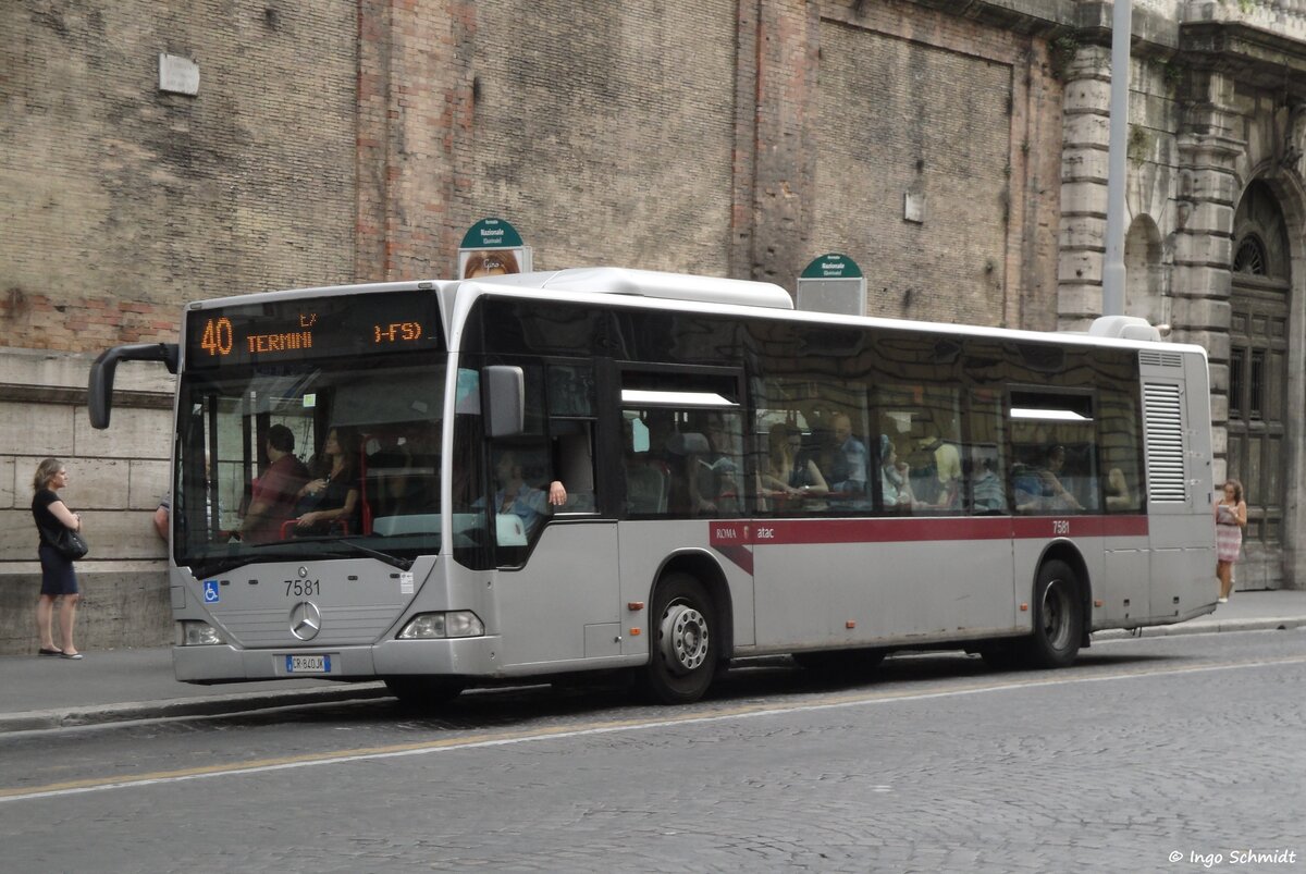 atac Rom | Nr. 7581 | CR-840JK | Mercedes-Benz Citaro | 16.09.2015 in Rom