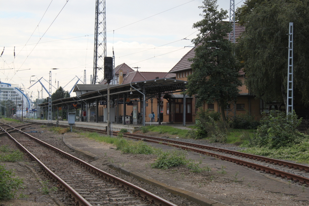 Bahnhof Warnemnde am 19.09.2015