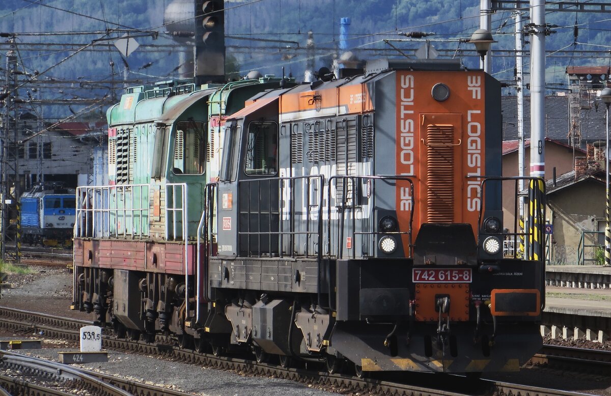 BF Logistics 742 615 lauft um in Deçin hl.n. am 21 Juni 2022.