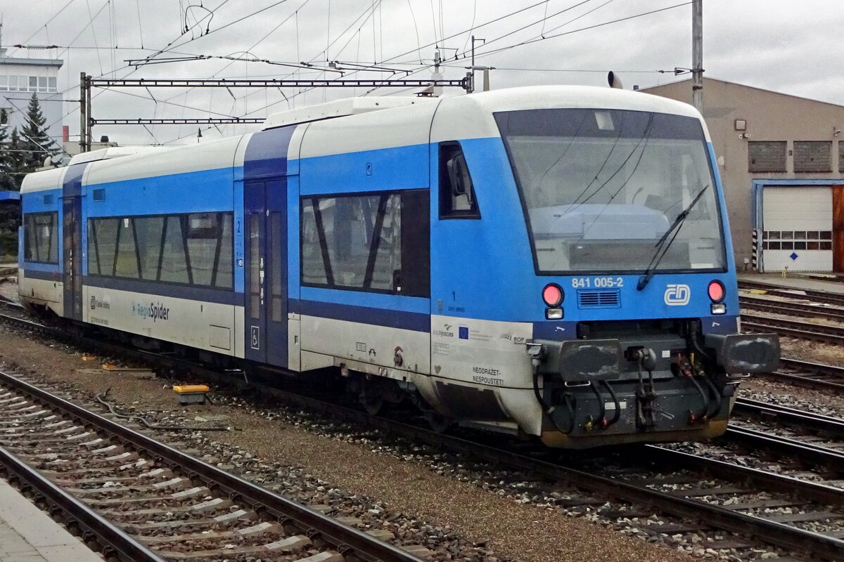 CD 841 005 steht am grauen 23 Februari 2020 in Havlickuv brod abgestellt.