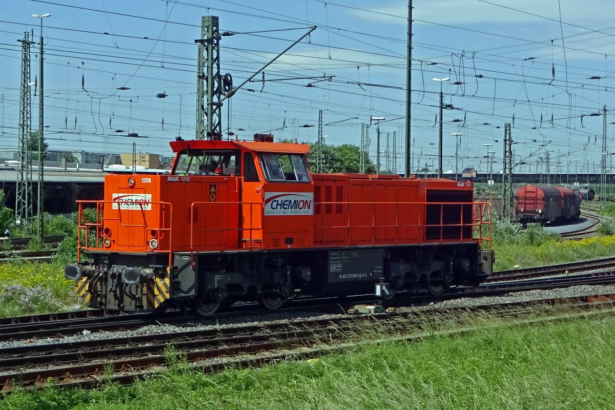 Chemion 275 003 steht am 7 Juni 2019 in Neuss Gbf.