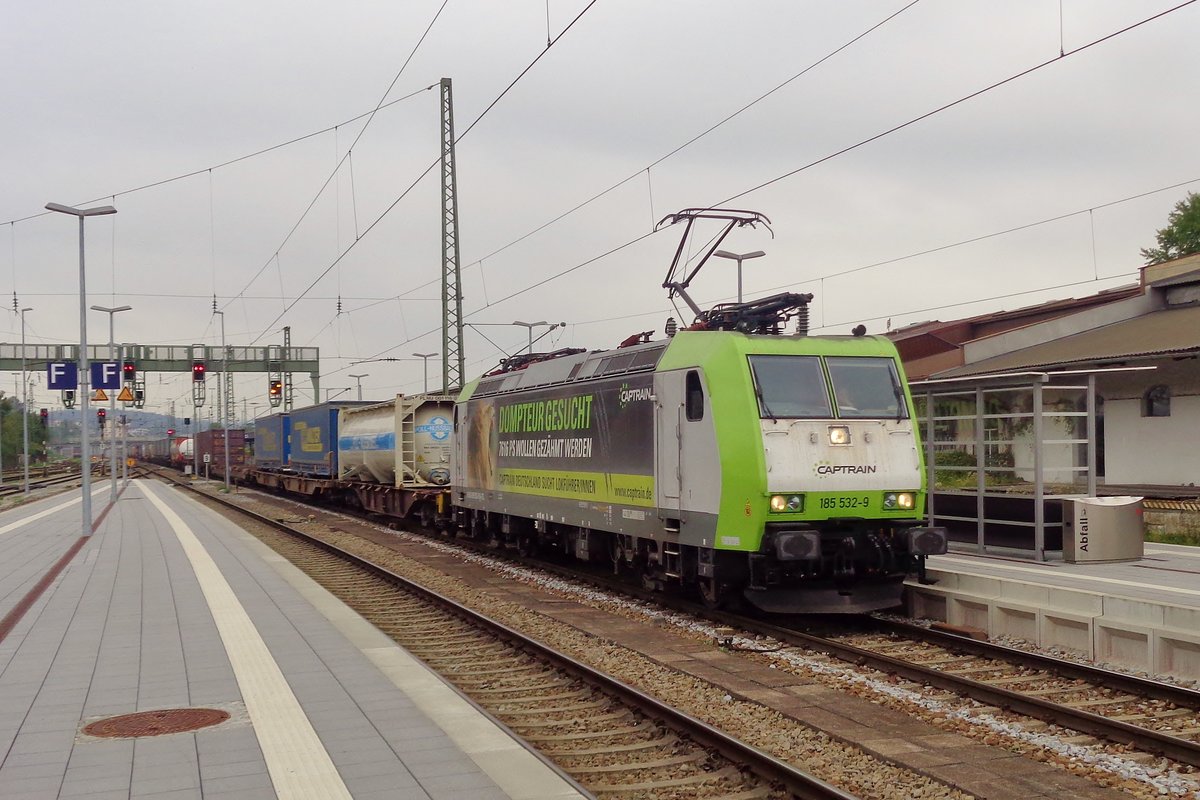 CT 185 532 durchfahrt Passau am 7 September 2018.