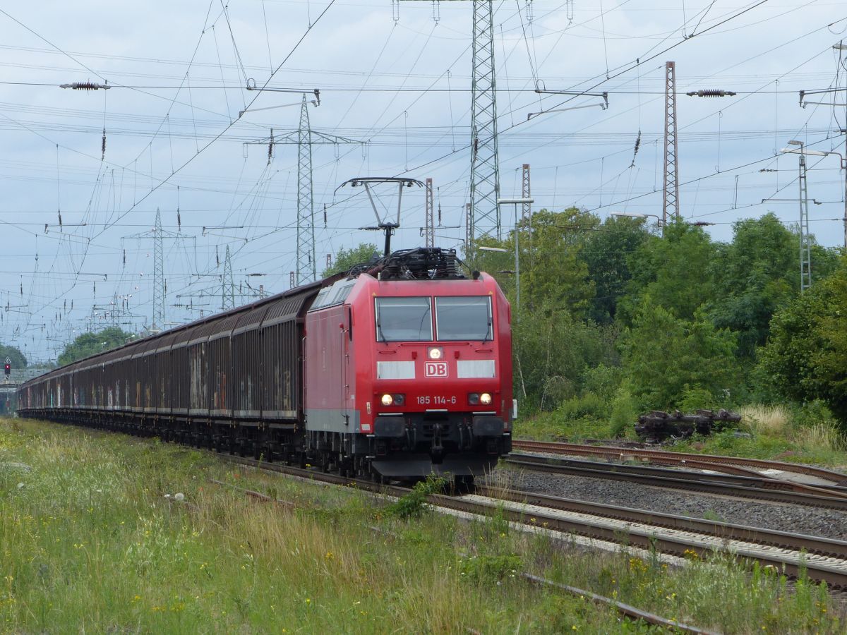 DB Cargo Lokomotive 185 114-6 Kalkumerstrasse, Lintorf 09-07-2020.

DB Cargo locomotief 185 114-6 Kalkumerstrasse, Lintorf 09-07-2020.