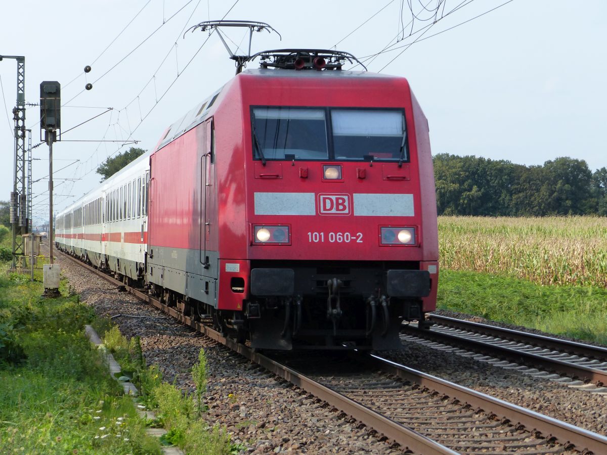 DB Lokomotive 101 060-2 Bahn�bergang Devesstra�e, Salzbergen 11-09-2020.

DB locomotief 101 060-2 overweg Devesstra�e, Salzbergen 11-09-2020.