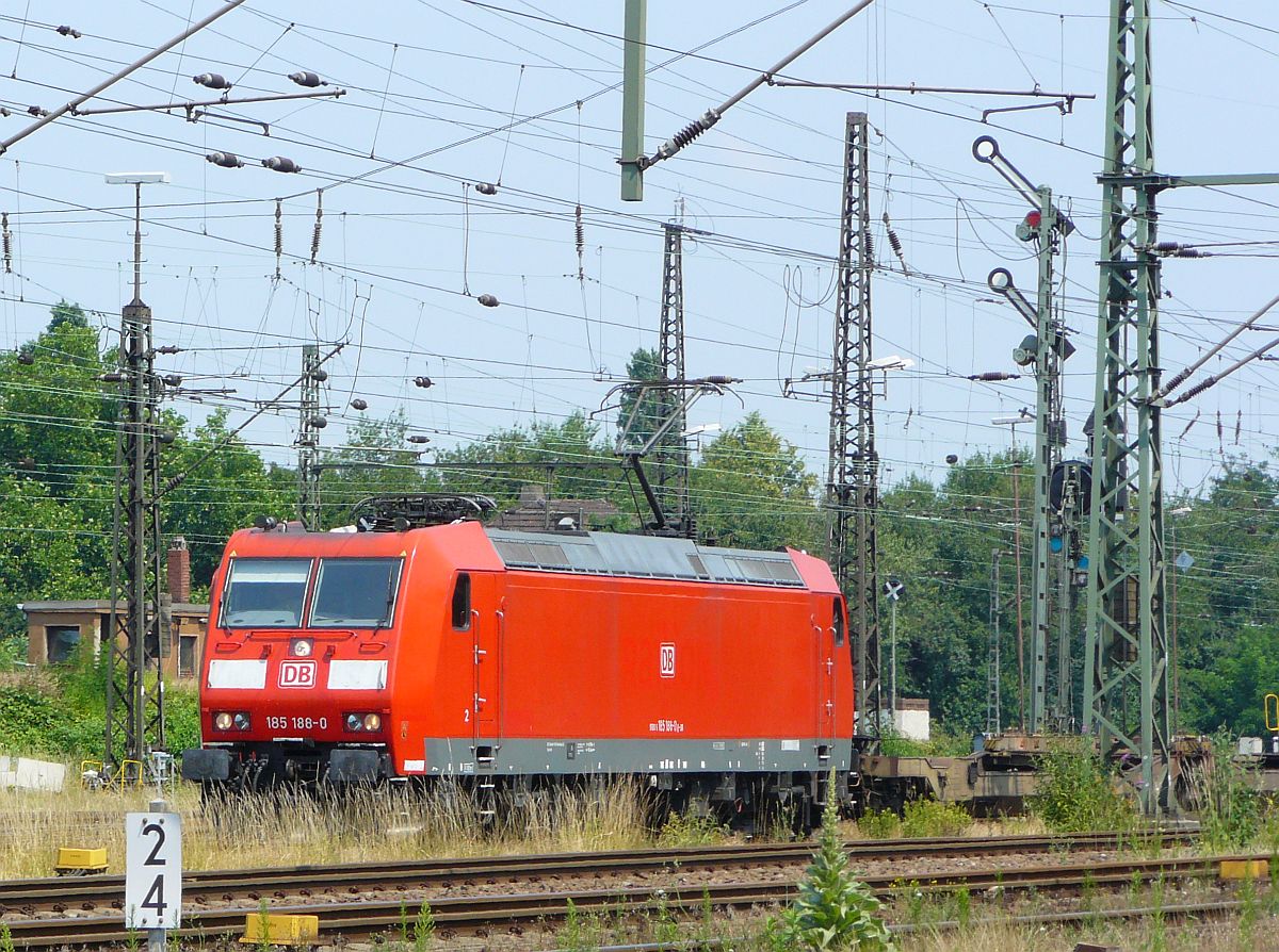 DB Schenker Lok 185 188-0 Oberhausen West 03-07-2015.

DB Schenker locomotief 185 188-0 Oberhausen West 03-07-2015.