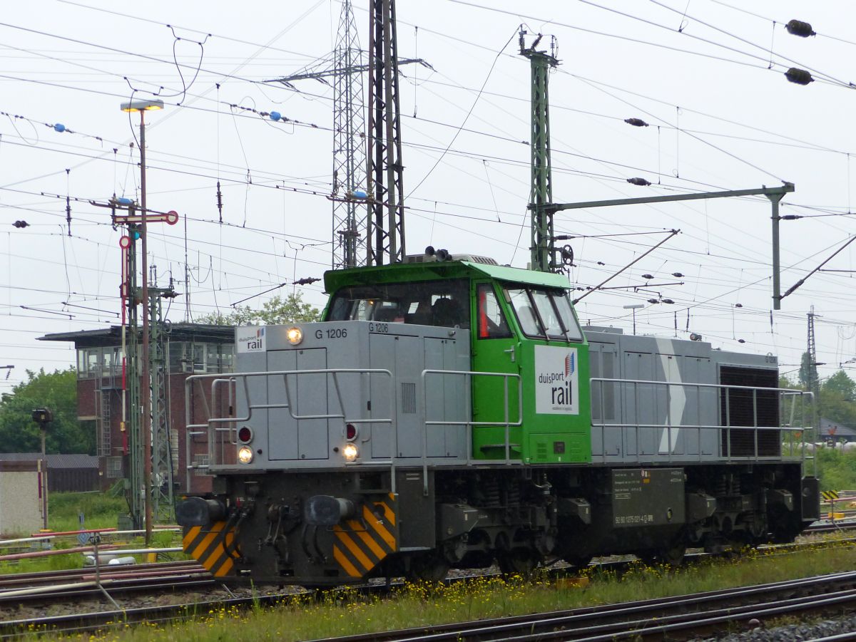 Duisport Rail Diesellok 275 021-4 G�terbahnhof Oberhausen West 18-05-2017.


Duisport Rail dieselloc 275 021-4 goederenstation Oberhausen West 18-05-2017.