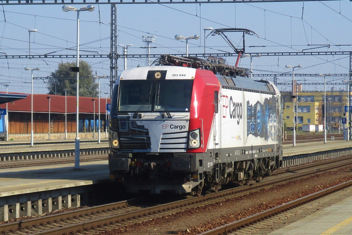 EP Cargo 193 844 durchfahrt am 21 September 2018 Breclav.