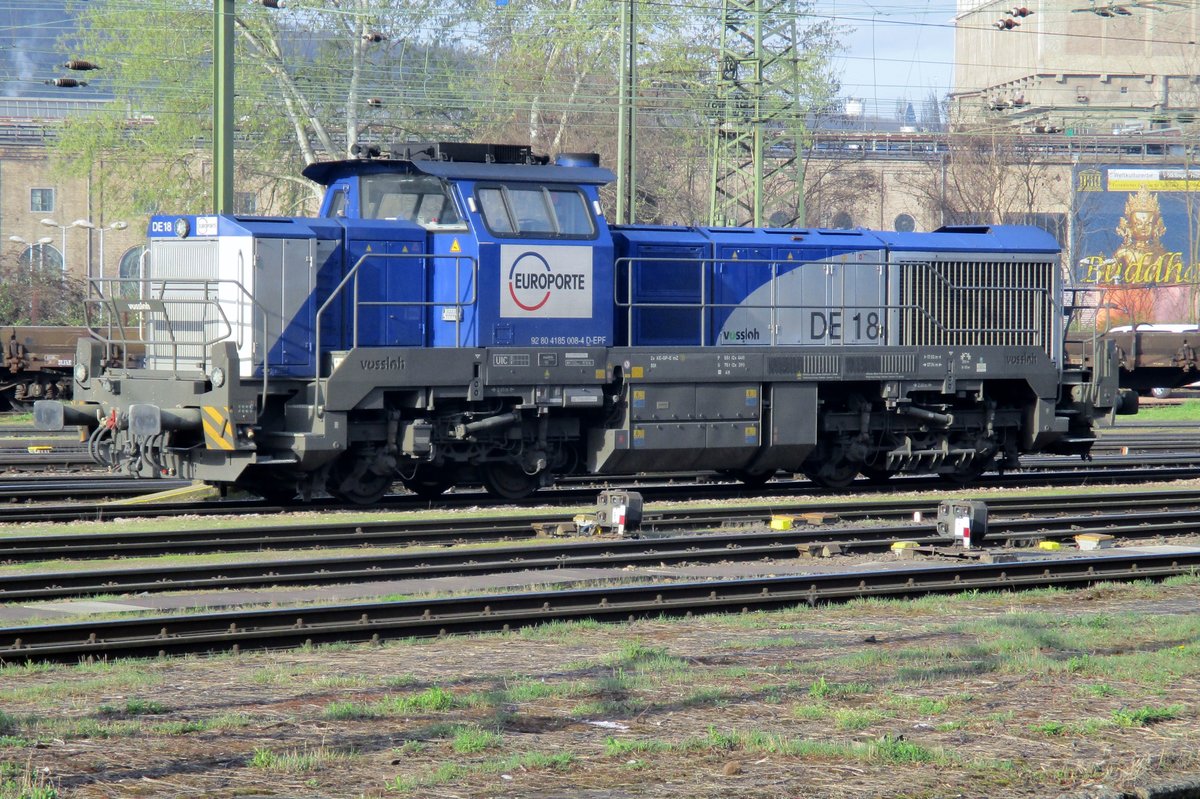 EuroPorte 4185 008 steht am 29 März 2017 in Völklingen.