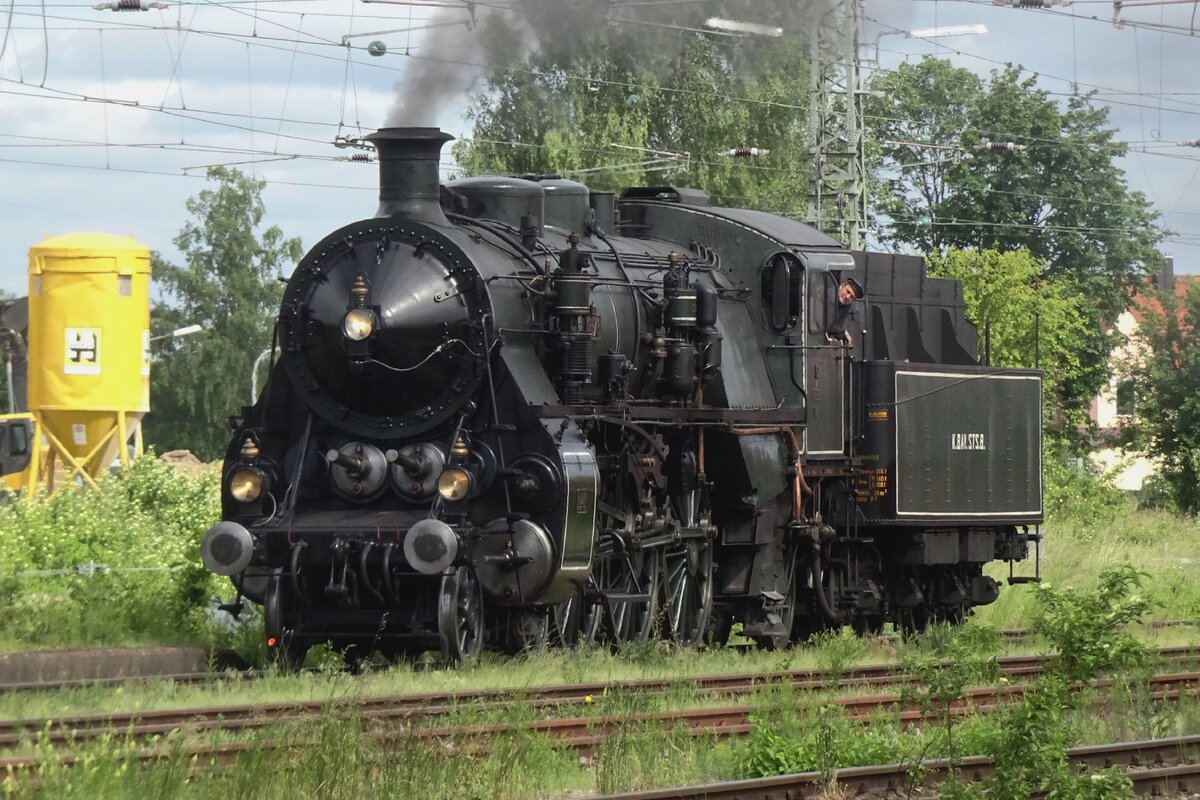 Ex-kBayStB. 3673 lauft am 26 Mai 2022 in Nördlingen um.