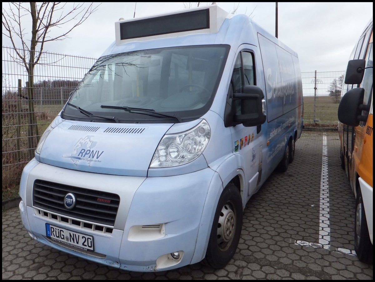 Fiat Ducato der RPNV in Bergen.