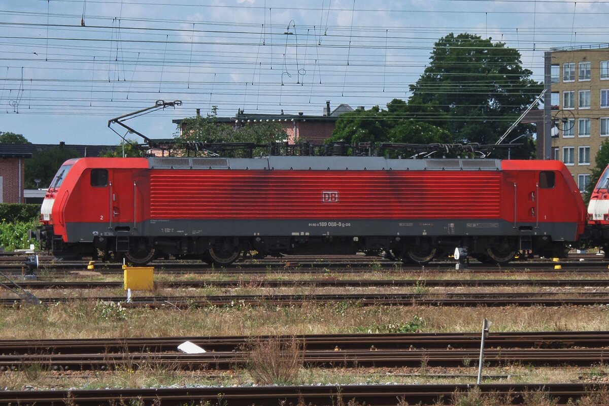 Flanckblick auf 189 088 am 18 Juli 2016 in Venlo.