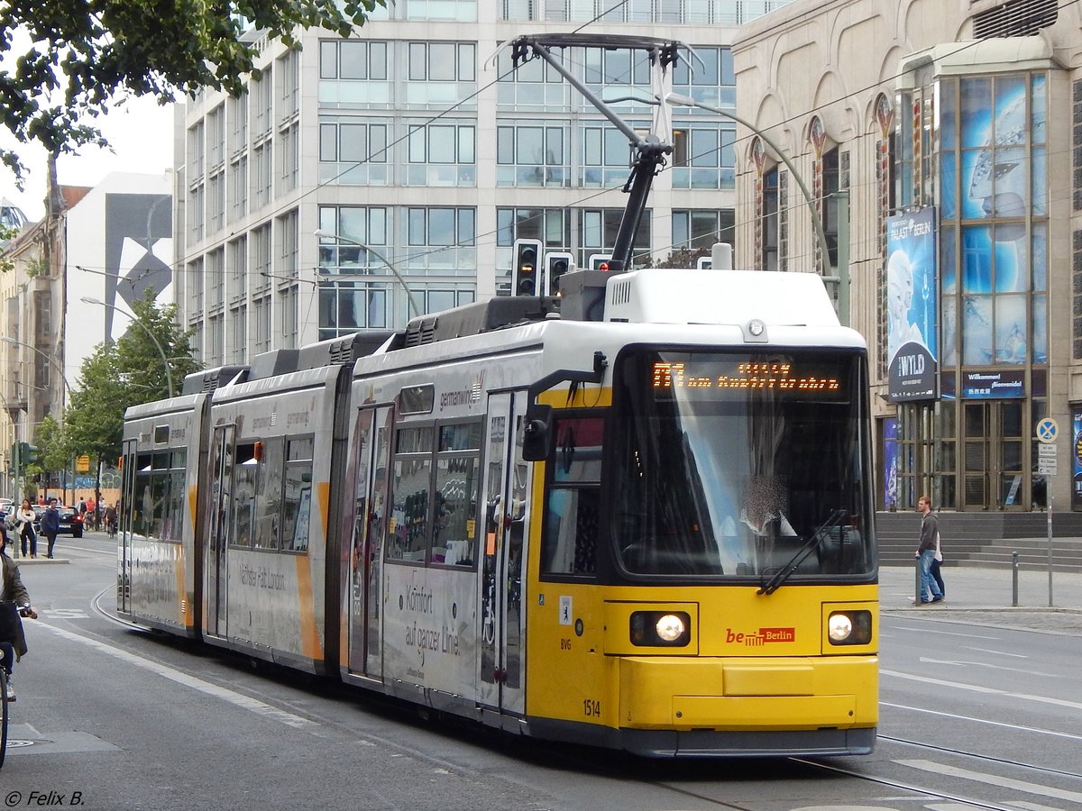 GT6 N-U Nr. 1514 der BVG in Berlin.