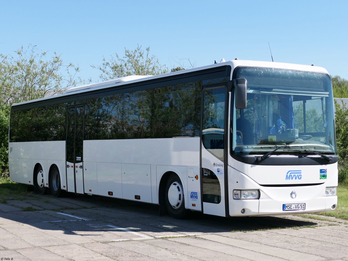 Irisbus Arway der MVVG (exex AS Tours Sarl/L, ex Primo/D) in Neubrandenburg.