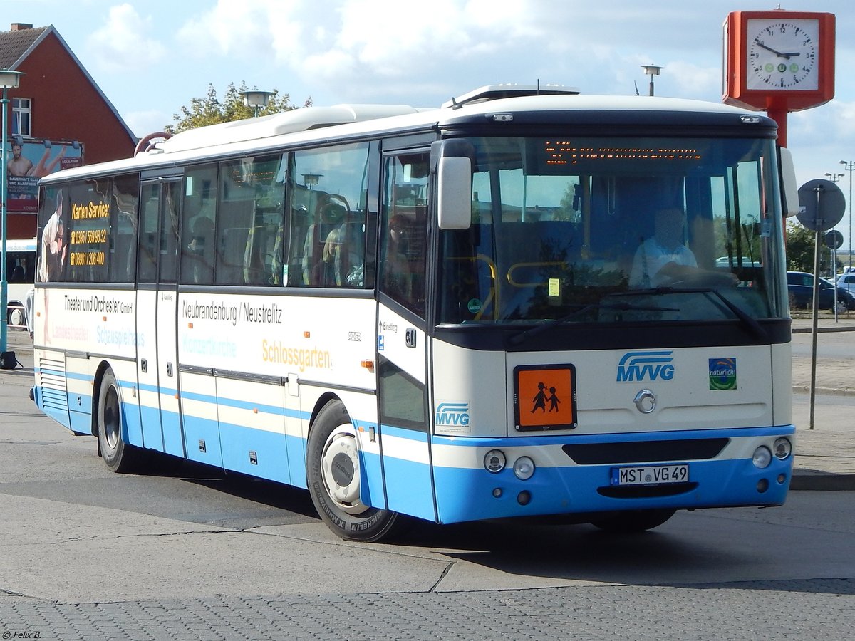 Irisbus Axer der MVVG in Neubrandenburg.