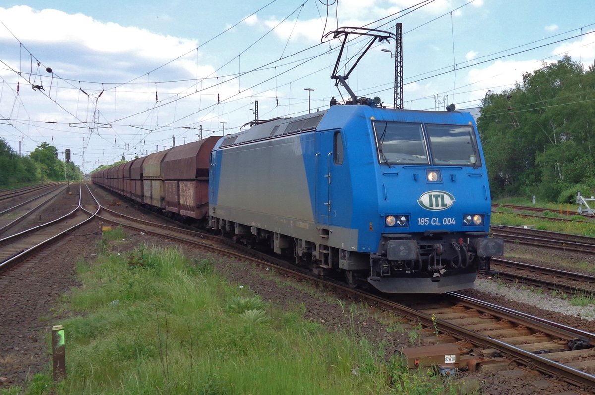 ITL 185 CL-004 durchfahrt am 22 Mai 2017 Recklinghausen Sd.