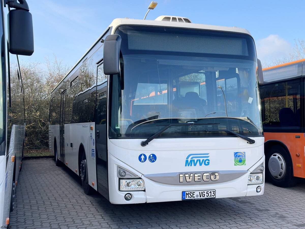 Iveco Crossway der MVVG in Waren.