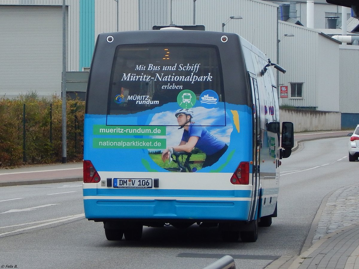 Iveco Daily mit TS-Aufbau der MVVG in Waren. 