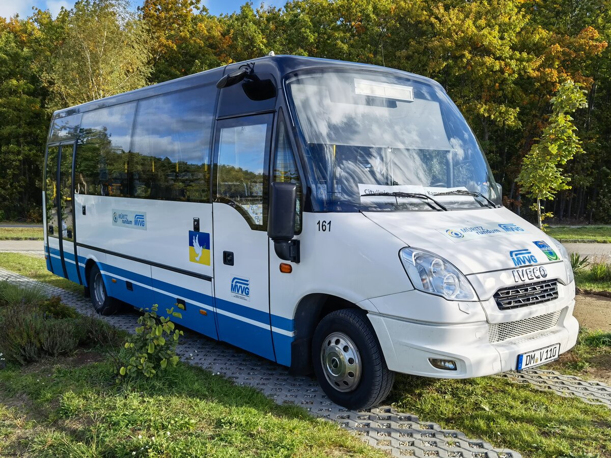 Iveco Daily mit TS-Aufbau der MVVG in Waren.